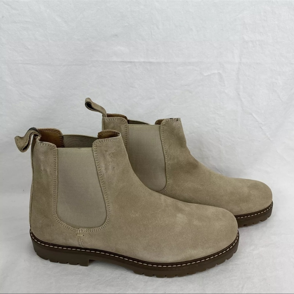 Franco Fortini Allen Chelsea Boots In Taupe -Sizes 8, 9, & 9.5 Men's